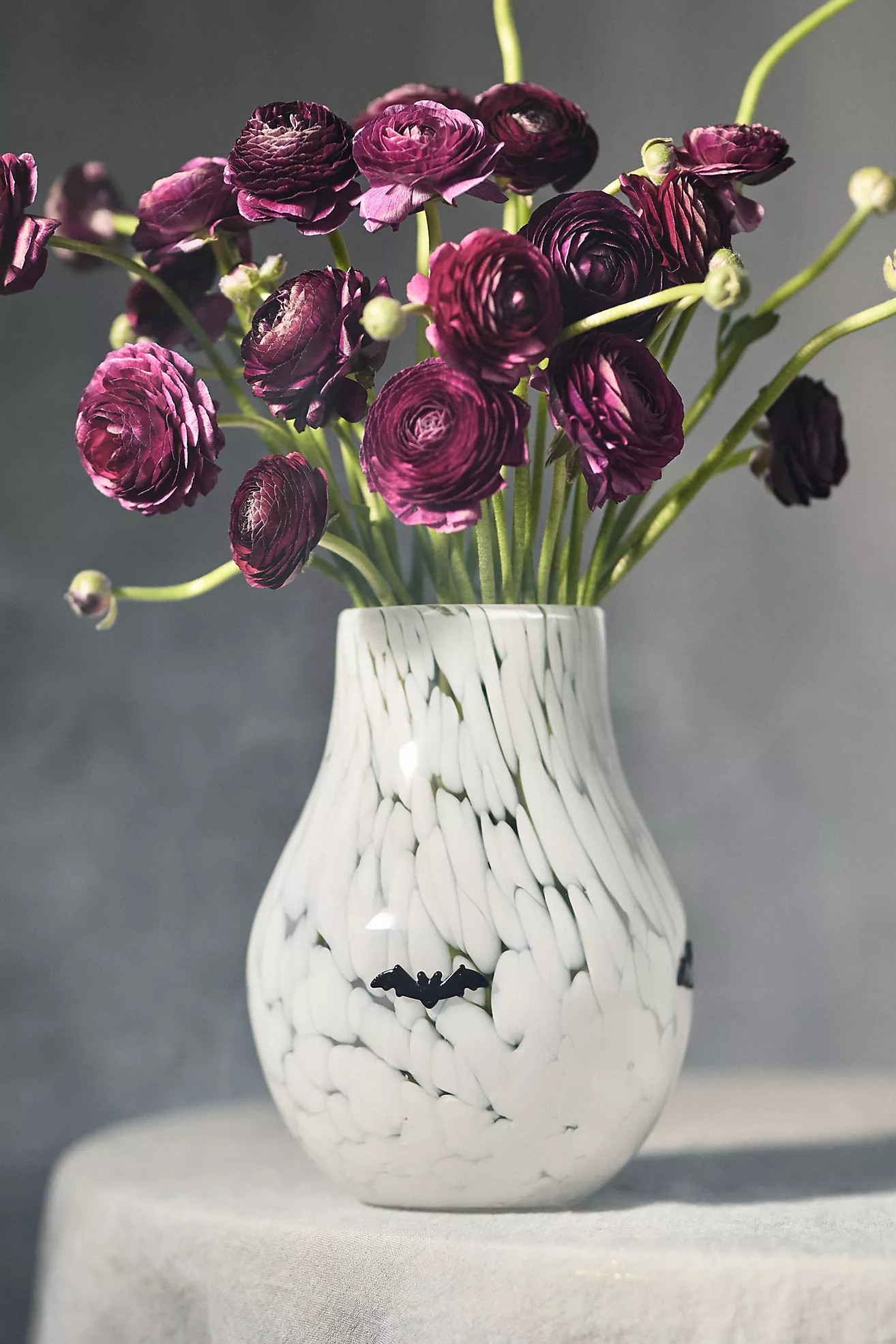The Spooky Icon Confetti Glass Vase | Anthropologie (US)