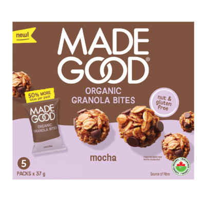 MadeGood Organic Granola Bites Mocha | Well.ca