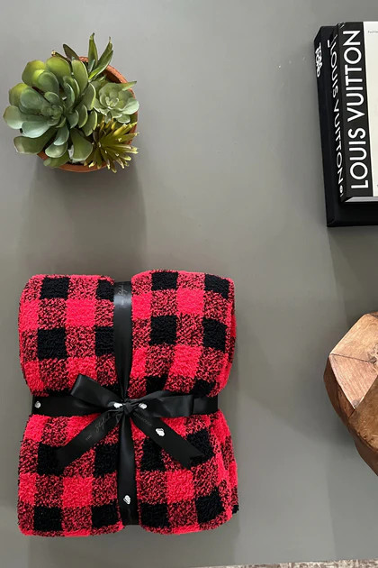 Buffalo Check Buttery Blanket- Pre Order Oct. 24th | The Styled Collection
