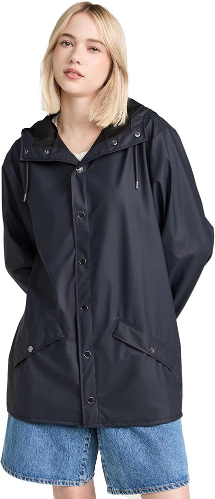 RAINS Jacket - Waterproof Unisex Jacket for Men and Women with Welded Seams, Hood with Drawstring... | Amazon (US)