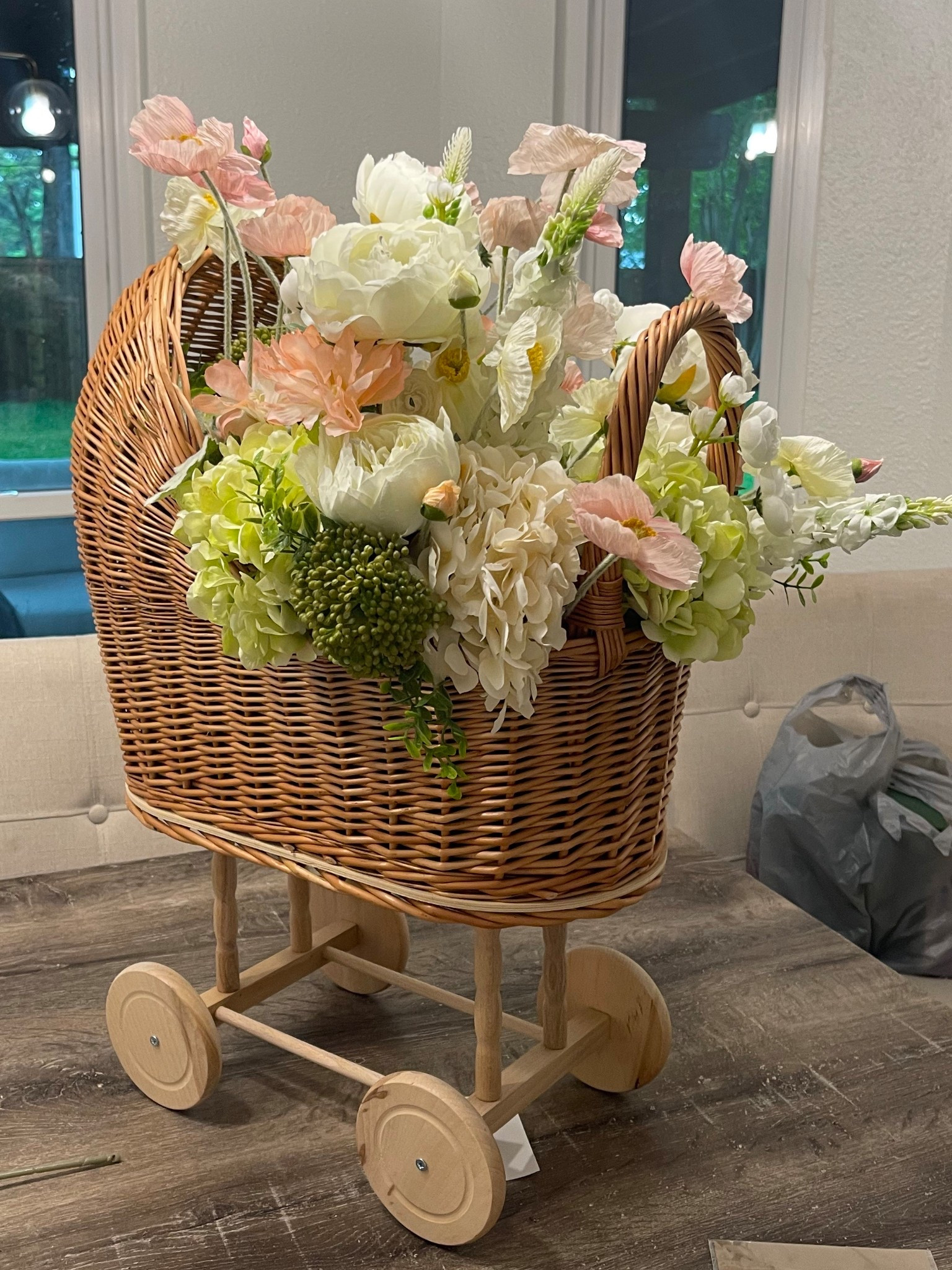 Baby stroller / baby shower floral arrangement / baby shower stroller / floral arrangement 

#LTKBaby #LTKBump