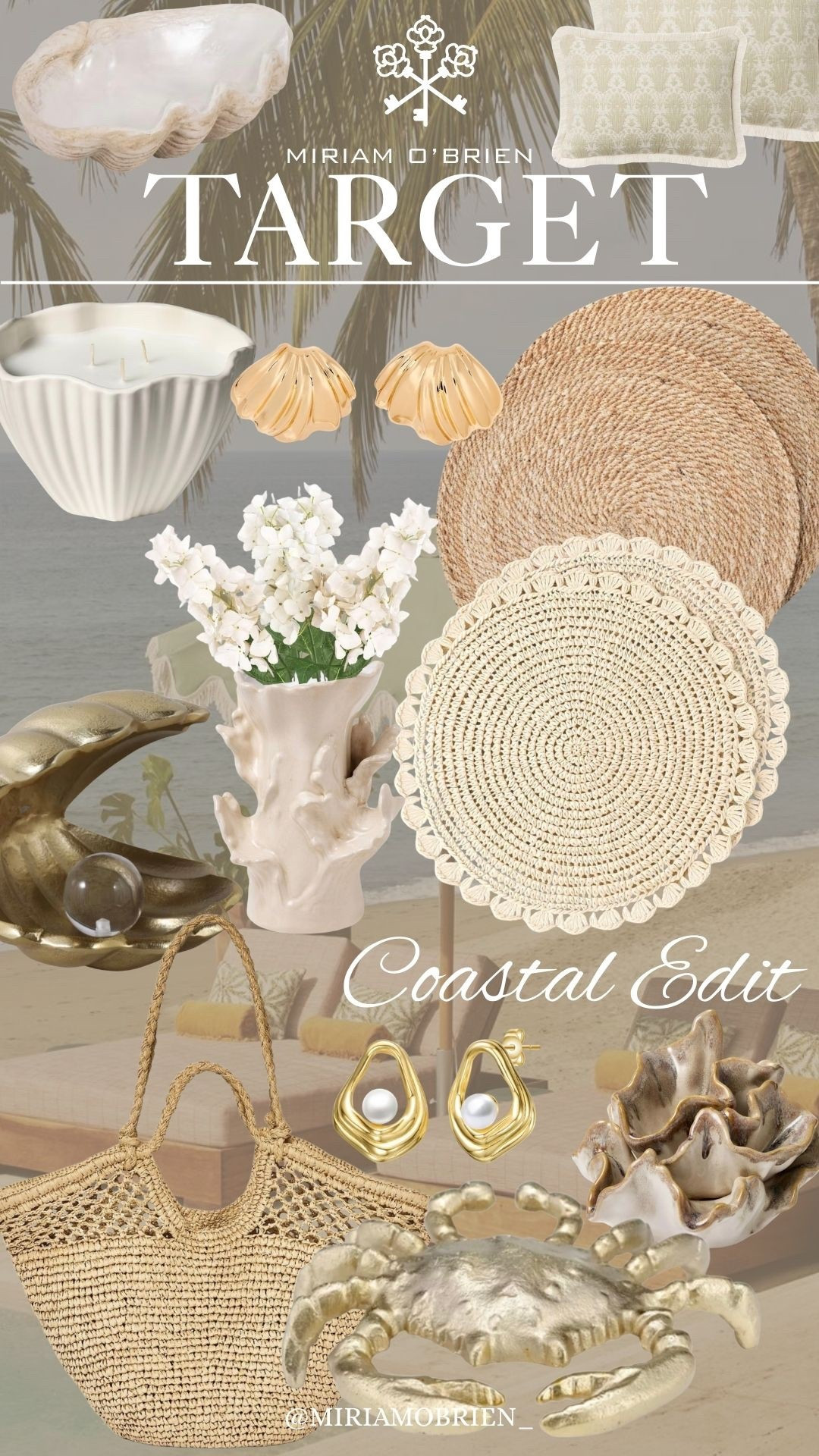 The coastal edit from target!

Follow me at @miriamobrien_ on IG and TikTok!

#TargetHomeDecor #TargetCoastalEdit #SeasonalHomeDecor #TargetNewArrivals

#LTKOver40 #LTKHome #LTKSeasonal