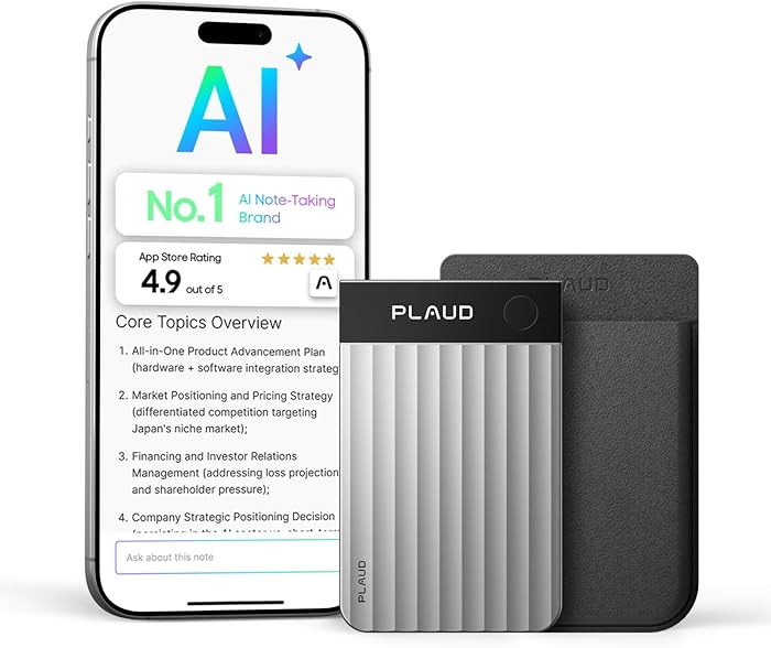Plaud Note Pro AI Voice Recorder, Transcribe & Summarize with AI Note Taker for Meetings & Calls,... | Amazon (US)