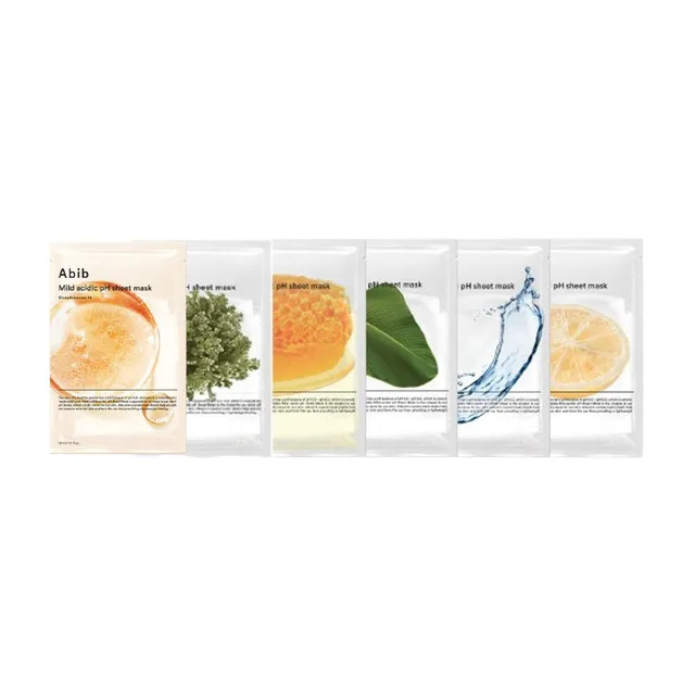 Abib - Mild Acidic pH Sheet Mask - 6 Types | YesStyle.com
