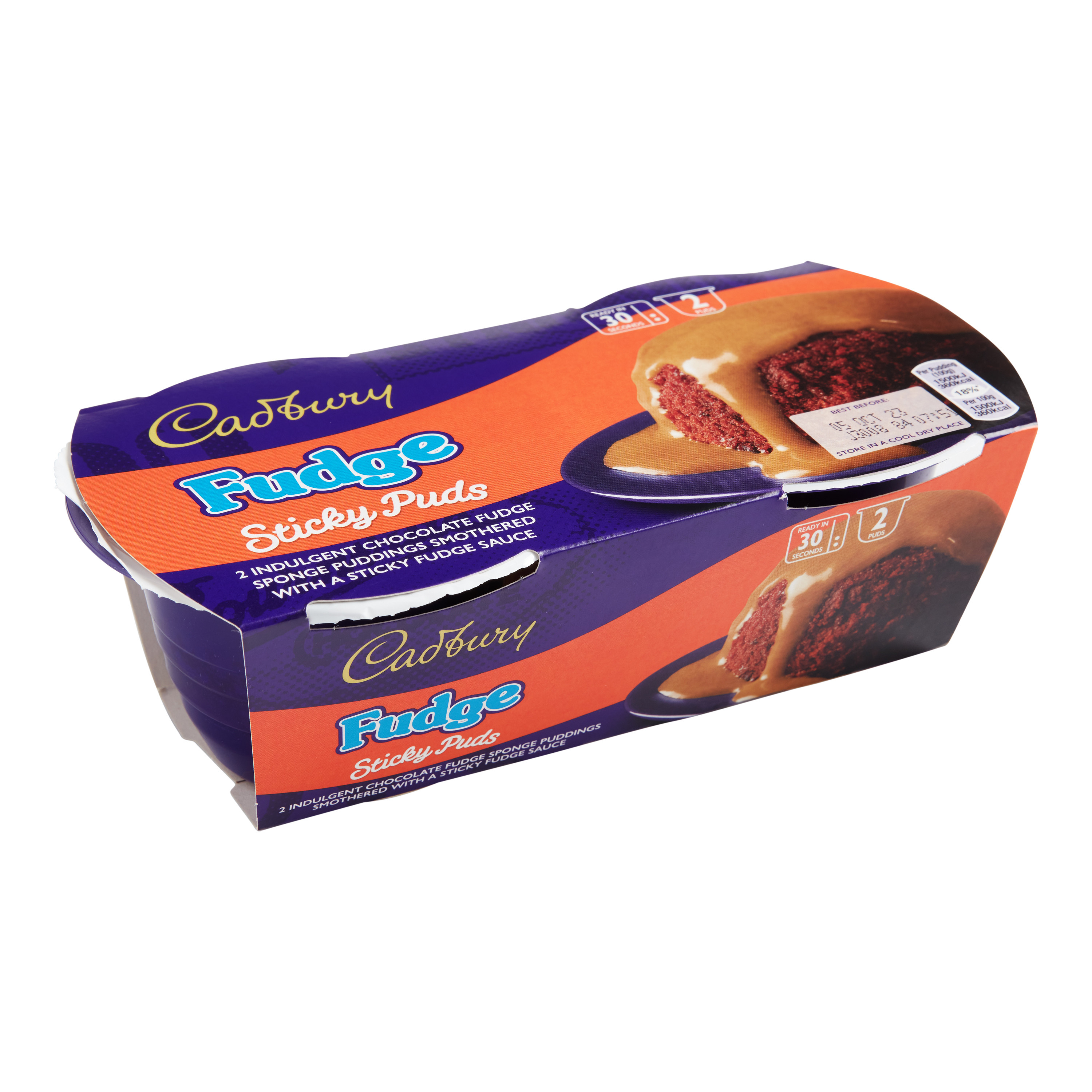 Cadbury Fudge Sticky Puds Sponge Pudding 2 Pack | World Market
