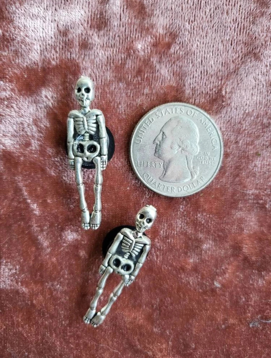 GOTH 'Shoe Charm' Silver-toned Skeleton charm | Etsy (US)