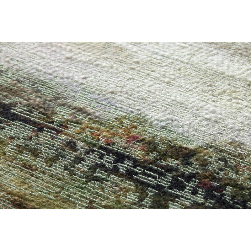 Amber Lewis x Loloi Valley Ivory / Green 1'-5" x 1' Wall Art | Wayfair Professional