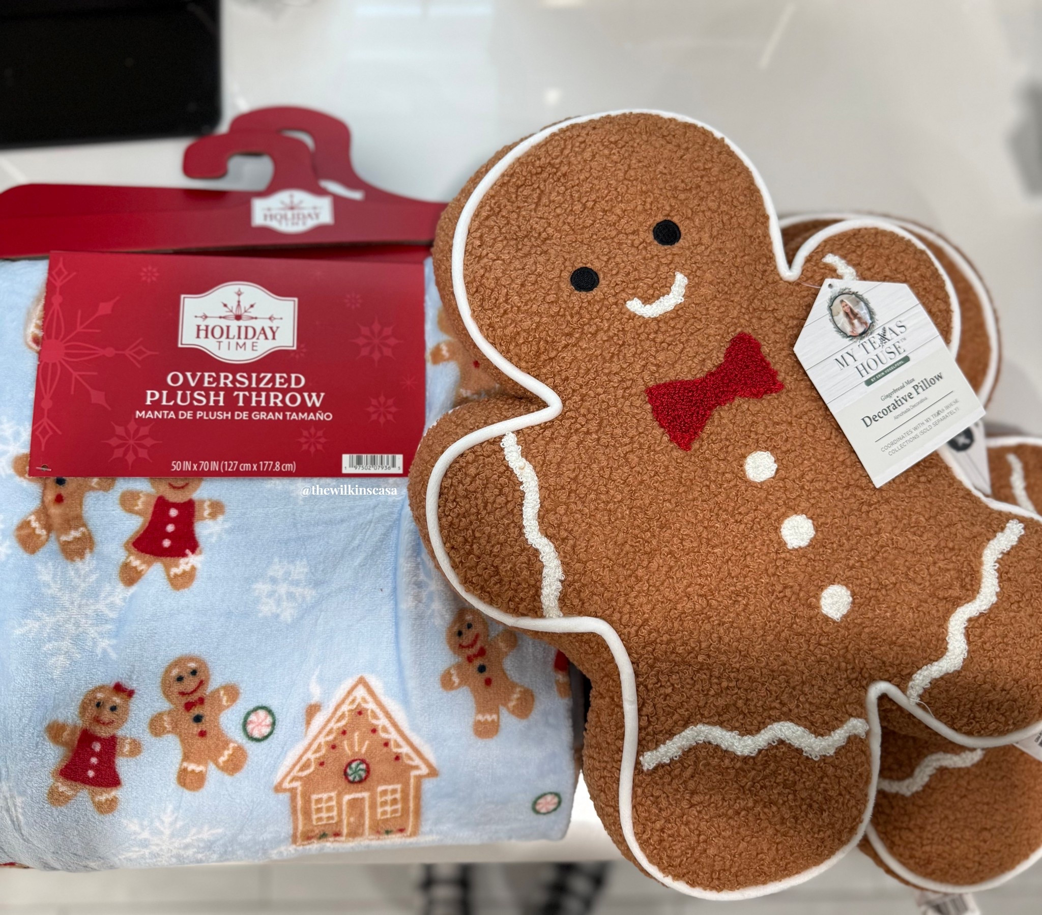 I found the perfect Holiday Decor for the boys bedroom this season! The cutest gingerbread pillows & throw blanket to add to the festive season. #walmartfind

#LTKSeasonal #LTKKids #LTKHoliday