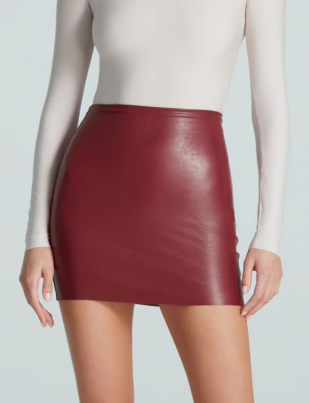 Faux Leather Micro-Mini Skirt | Commando®