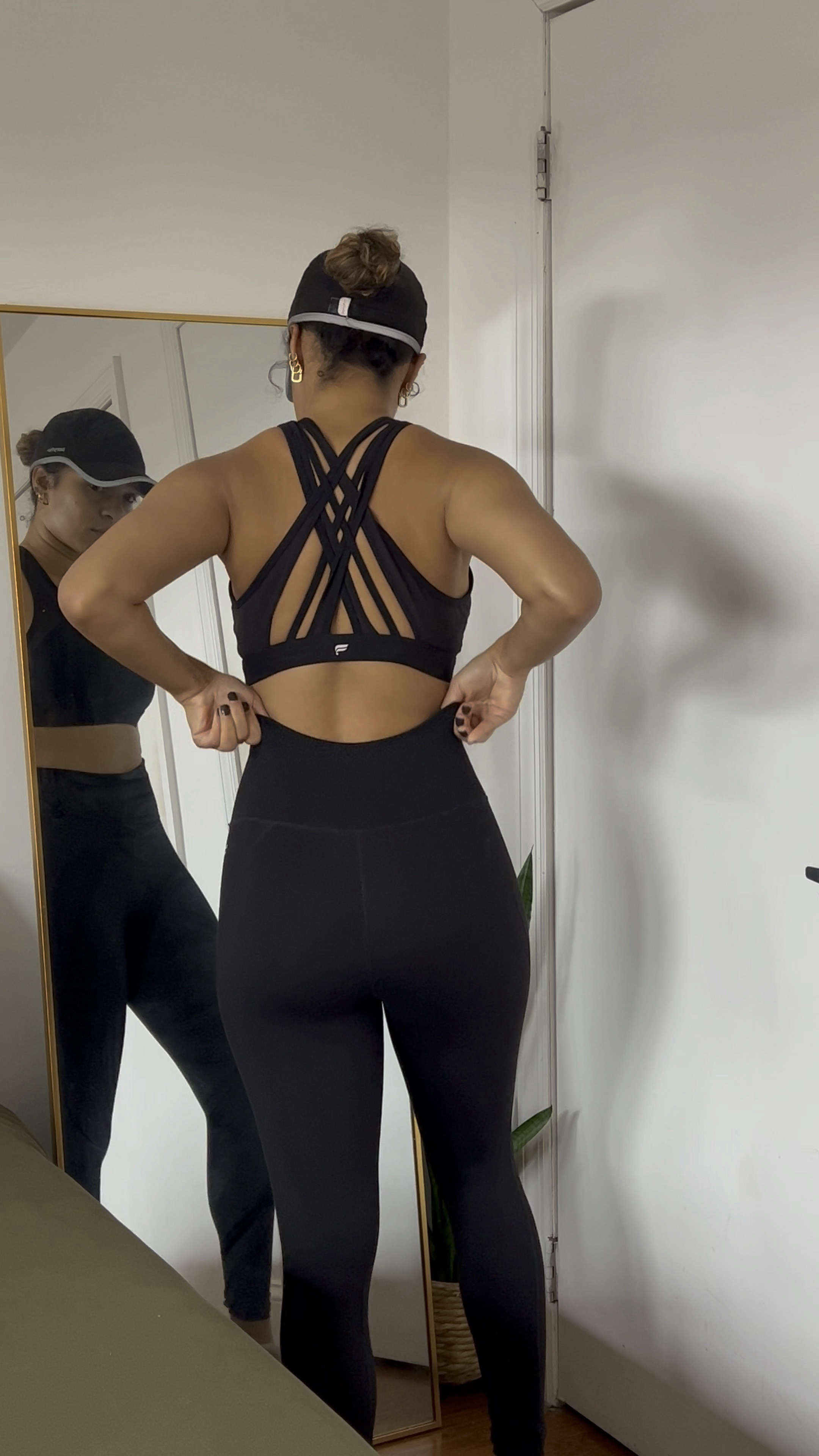 Workout set of the day💪🏾 from fabletics! ~ loveee a supportive sport bra. 

#LTKfitness