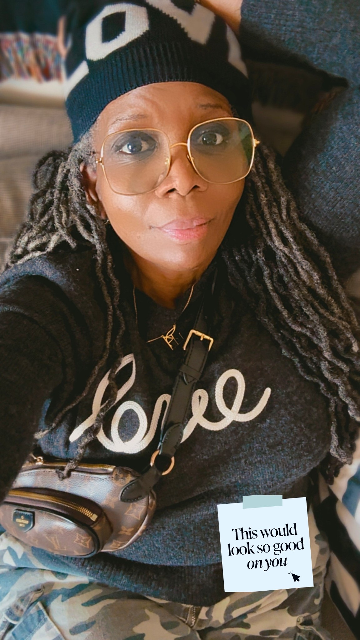 Love is … a cozy sweater & camo 💗

#LTKSaleAlert #LTKValentine #LTKootd