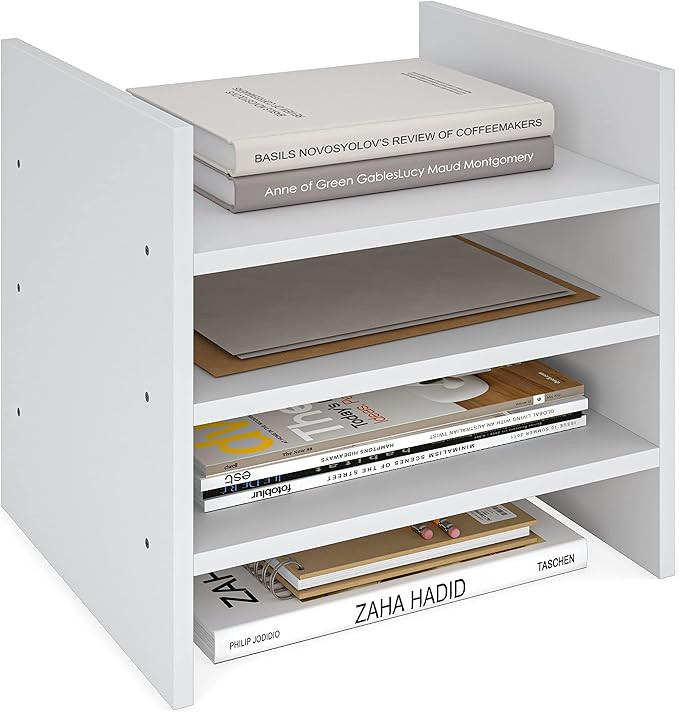 Ballucci 4-Tier Paper Sorter and File Organizer for Desk, Wood Mail Sorter, Fits into IKEA Kalax ... | Amazon (CA)