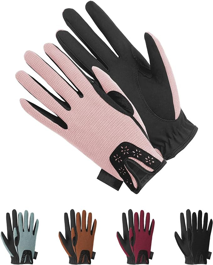 Thapower Women Horse Riding Gloves Winter Equestrian Horseback Gloves Lady Youth Girl Outdoor Sta... | Amazon (US)