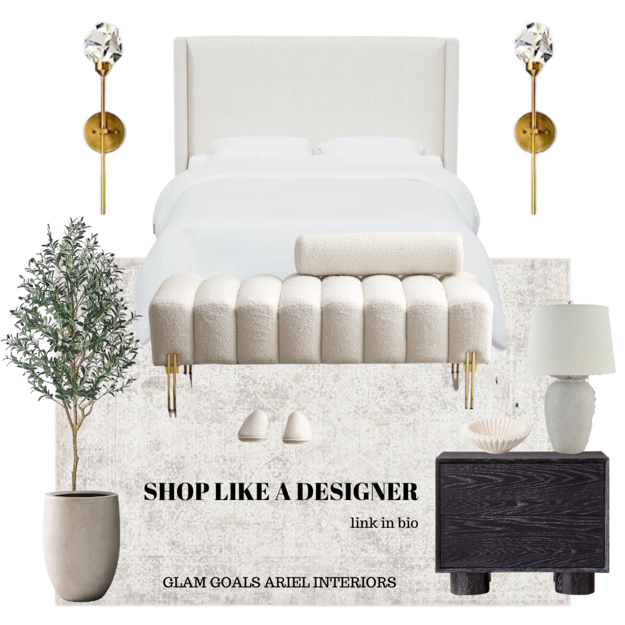 Shop my curated interior design moodboard and turn your home into a swoon worthy space.

 #InteriorDesignInspo #GlamGoalsArielInteriors #ShopTheLook

Follow my shop @glamgoalsariel on the @shop.LTK app to shop this post and get my exclusive app-only content!

#liketkit 
@shop.ltk
https://liketk.it/4bR32