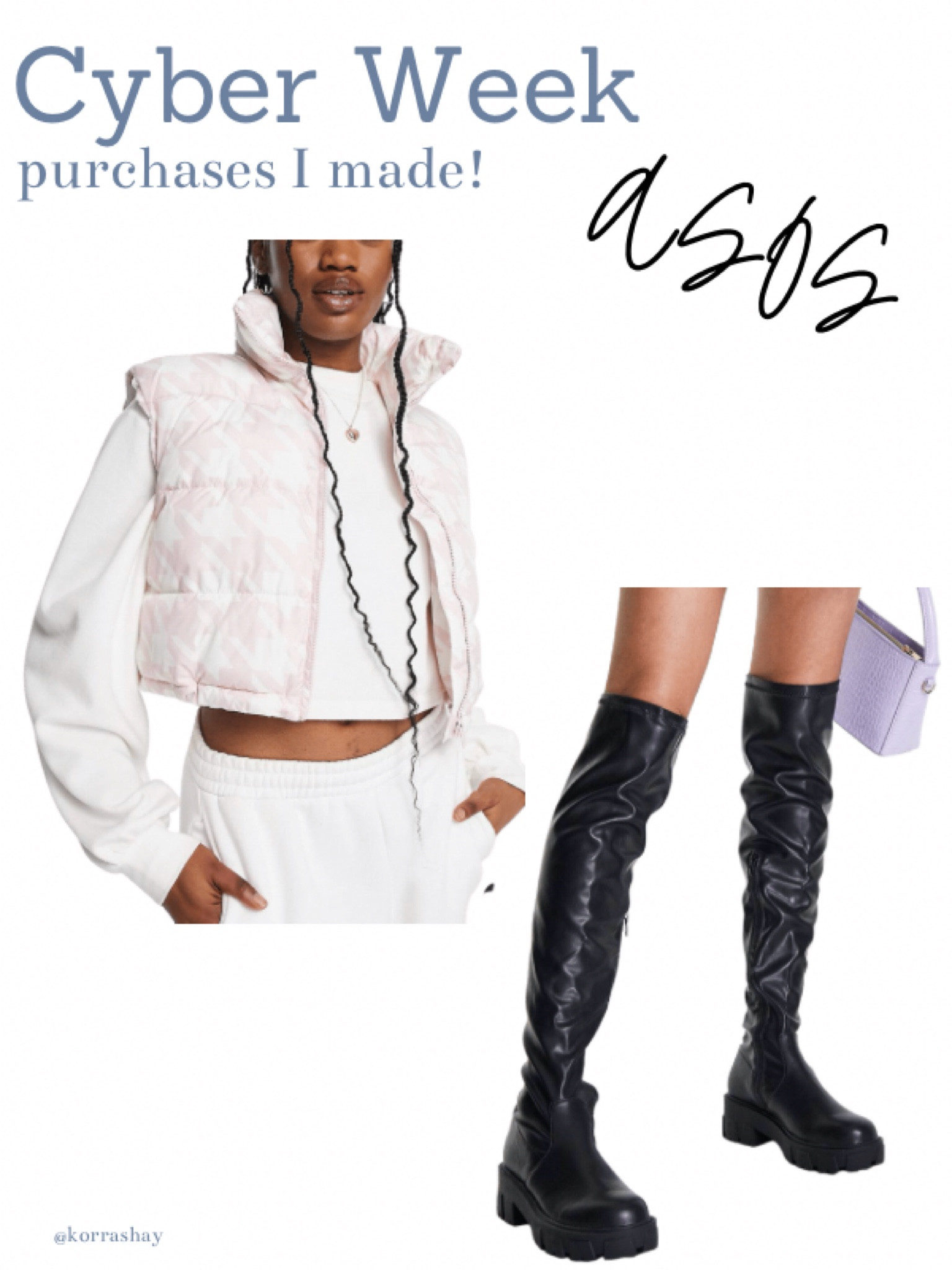 Cyber week purchases I made! Cyber week shopping finds!! ASOS 2022 deals

#LTKHoliday #LTKunder50 #LTKsalealert