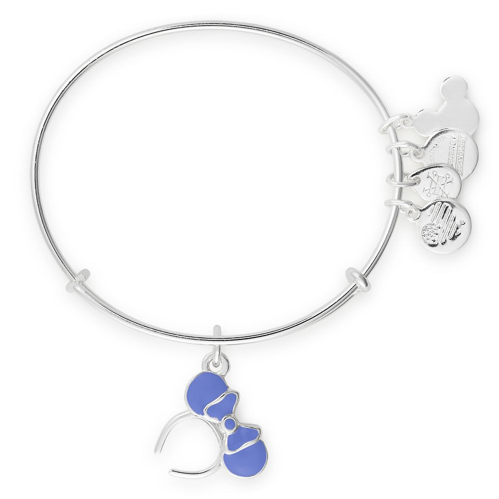 Minnie Mouse Ear Headband Bangle by Alex and Ani – Light Blue | Disney Store