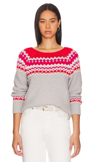 Jen Fair Isle Pullover Sweater | Revolve Clothing (Global)