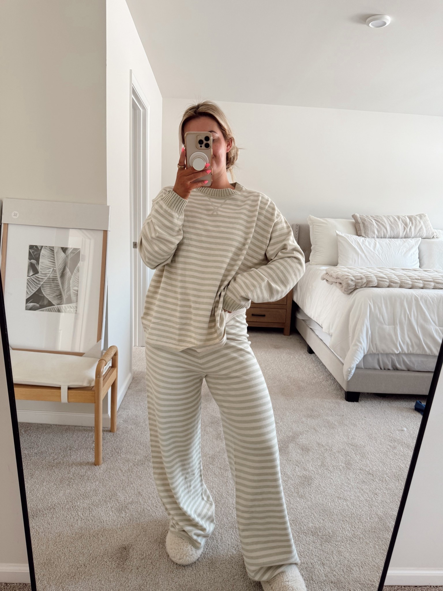 The softest aerie matching set to exist! Wearing a medium!

Aerie lounge set, Aerie loungewear matching set, Aerie striped lounge set, women’s lounge set, cozy loungewear for women, soft lounge wear, neutral lounge outfit, beige striped loungewear, oversized lounge sweatshirt, wide leg lounge pants, comfy pajama style set, casual everyday loungewear, mom friendly lounge outfit, work from home outfit, travel lounge set, airport outfit women, relaxed fit lounge set, breathable soft fabric, cozy chic outfit, minimalist neutral style, elevated basics women, affordable loungewear set, fall winter loungewear, Aerie cozy essentials, women’s matching sets

#LTKmomlife #LTKootd #LTKMidsize