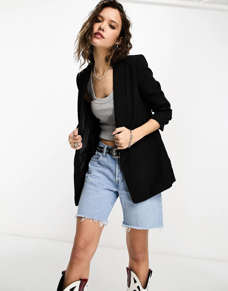 Only tailored blazer in black | ASOS (Global)