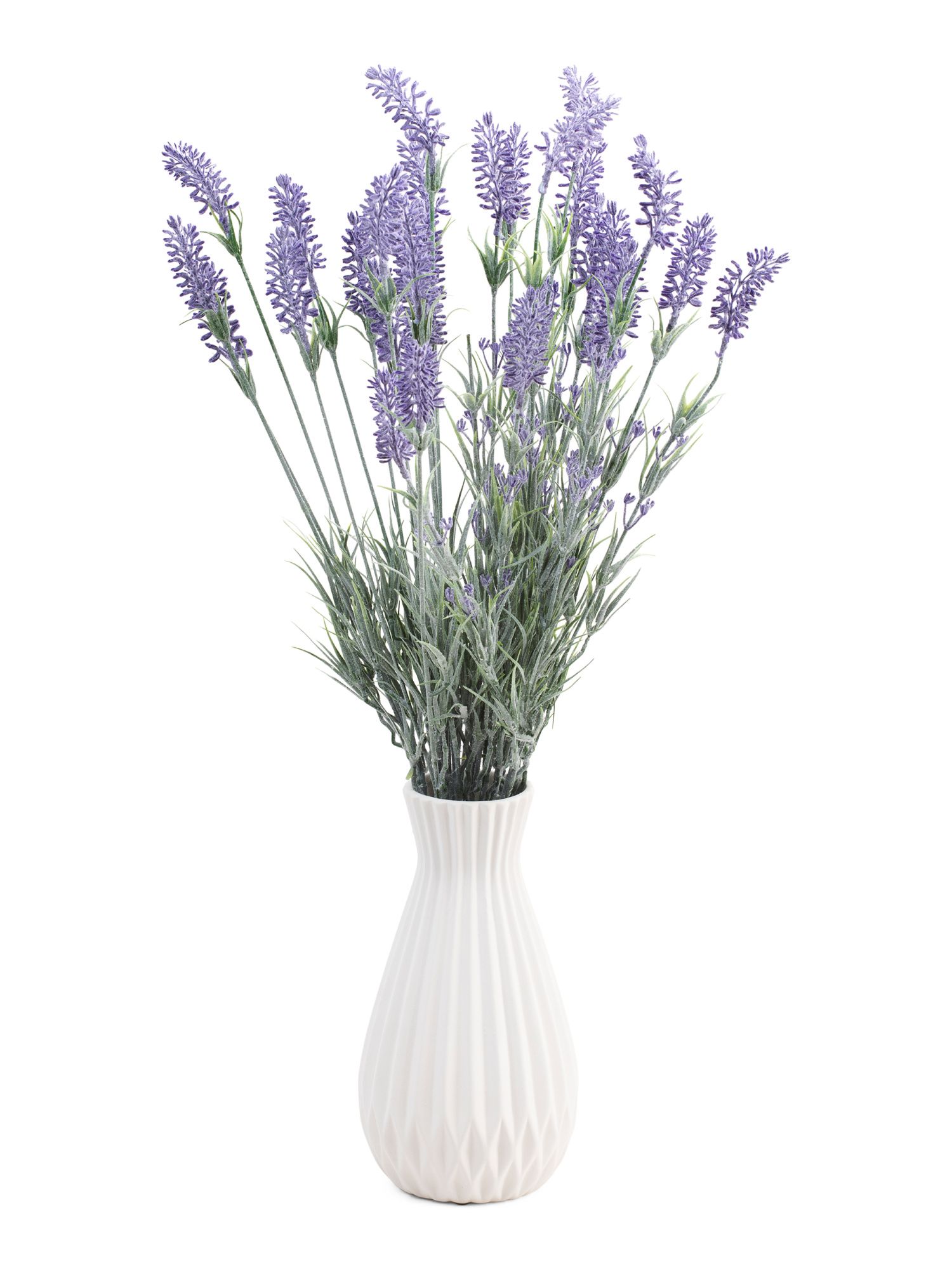 24in Lavender In Vase | TJ Maxx