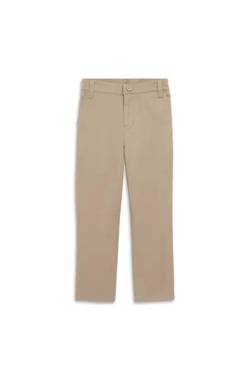 Primary Stretch Chino Elastic-Back Pant in Light Khaki at Nordstrom, Size 2T | Nordstrom