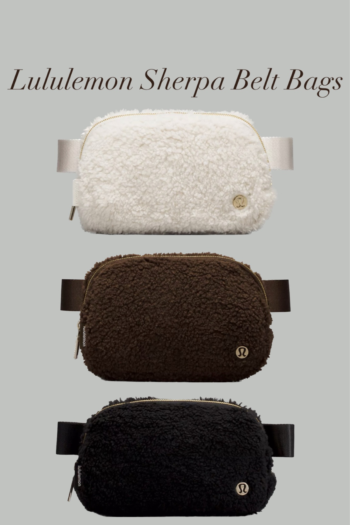 Lululemon Sherpa belt bags were restocked for fall! They're so soft and cute!
..........
Lululemon new arrivals, lululemon belt bags, Sherpa belt bags, travel bag, travel purse, Sherpa bag, Sherpa purse, fall looks, fall trends, fall vibes, gifts for her, bag under $100, lululemon under $100, lululemon gift ideas, girls gift ideas, brown Sherpa bag, cream Sherpa bag, white Sherpa bag, fleece belt bag, fleece bag, lululemon fleece bag

#LTKfitness #LTKover40 #LTKitbag