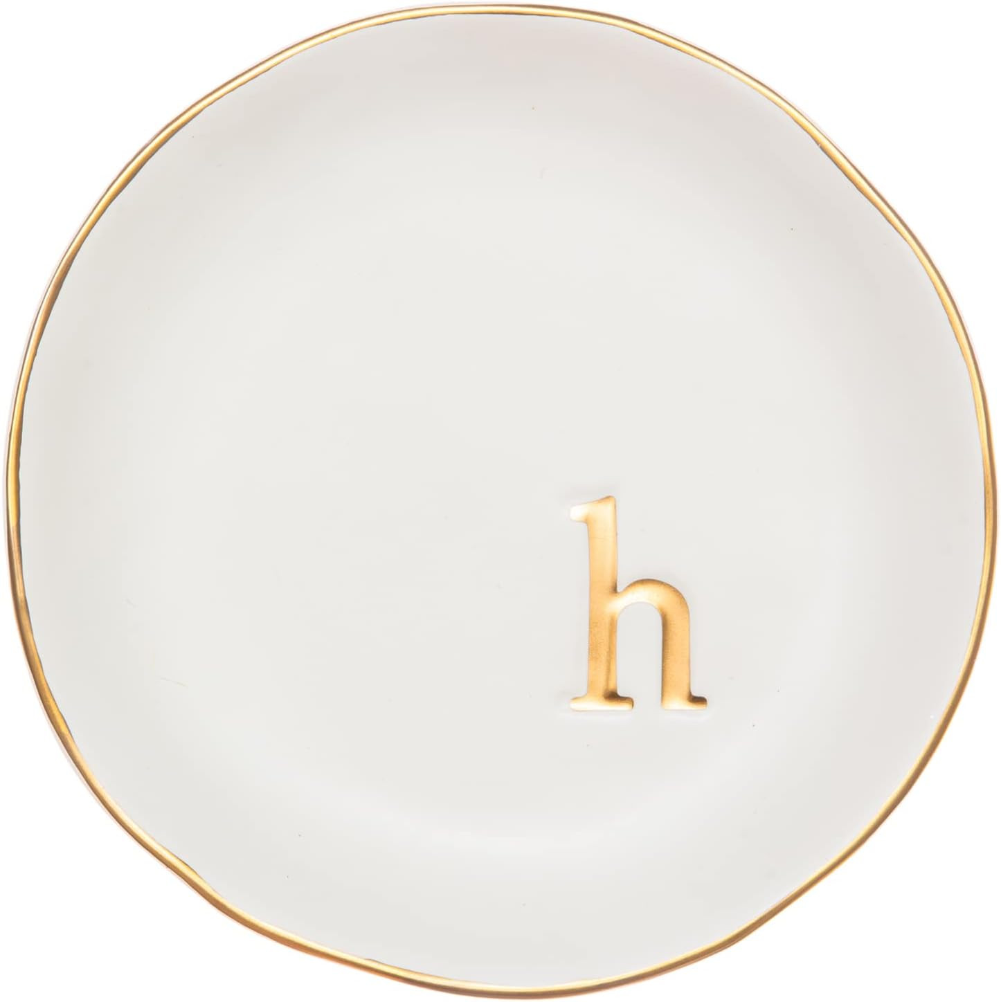 COLLECTIVE HOME - Ceramic Jewelry Tray, Decorative Trinket Dish for Rings Earrings Necklaces Brac... | Amazon (US)