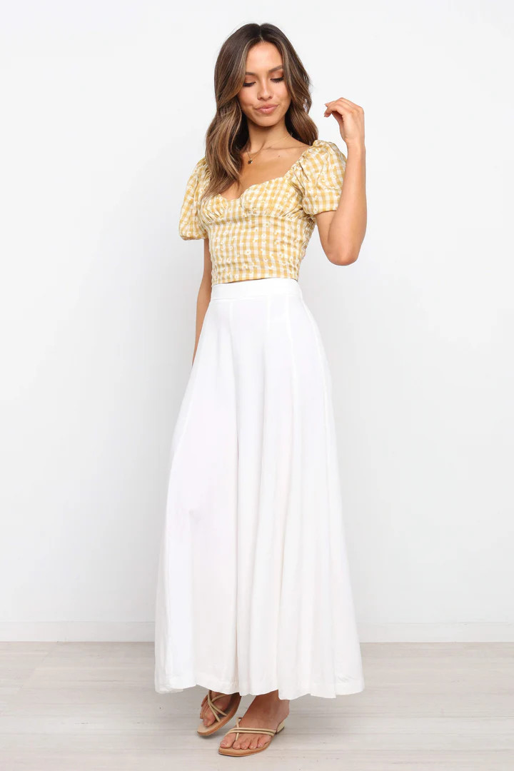 Reggie Pant - White | Petal & Pup (US)