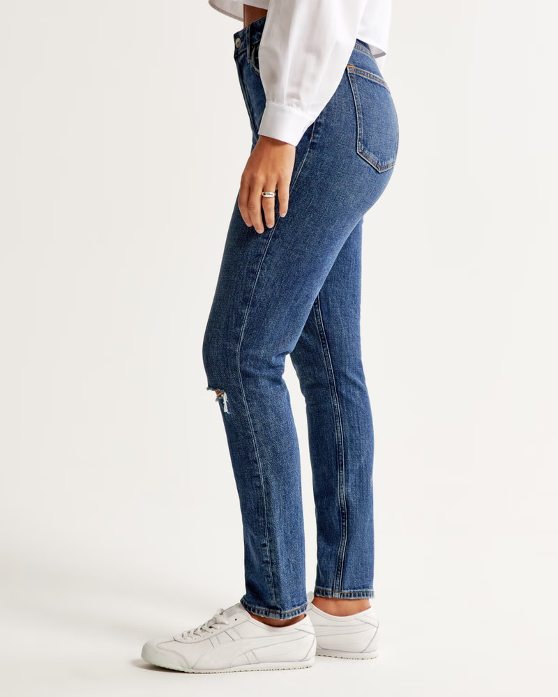 Curve Love High Rise Skinny Jean | Abercrombie & Fitch (US)
