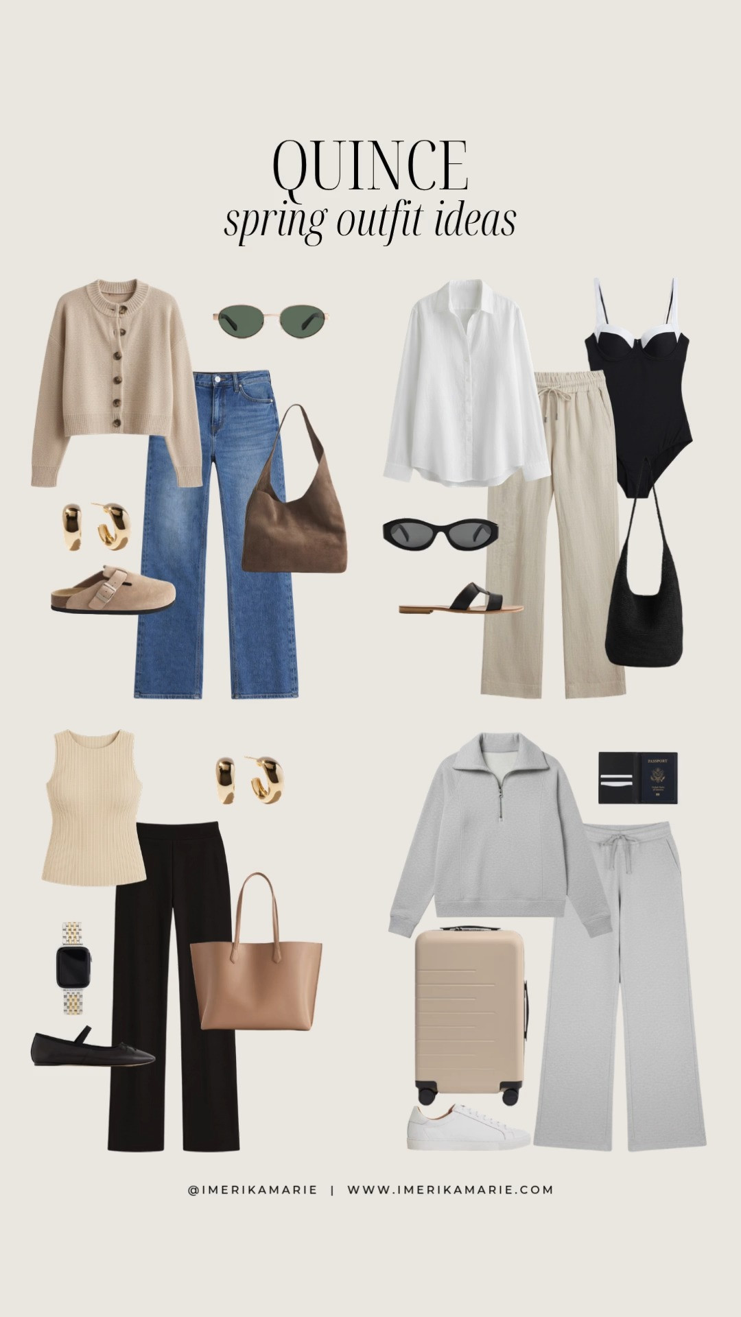 Spring Outfit Ideas from @Quince ⛅️

spring outfits 2026, spring dress, date night outfits, work outfits, resort wear 2026, travel outfits, vacation outfits beach 

 

#LTKPetite #LTKSeasonal #LTKootd