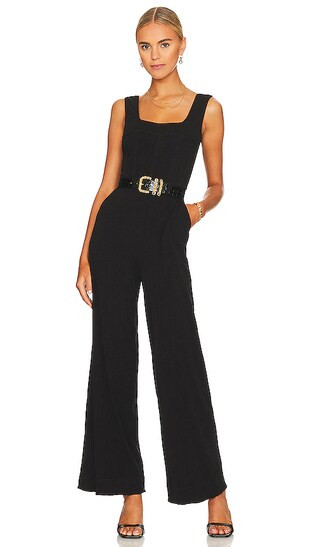 Iris Jumpsuit in Black | Revolve Clothing (Global)