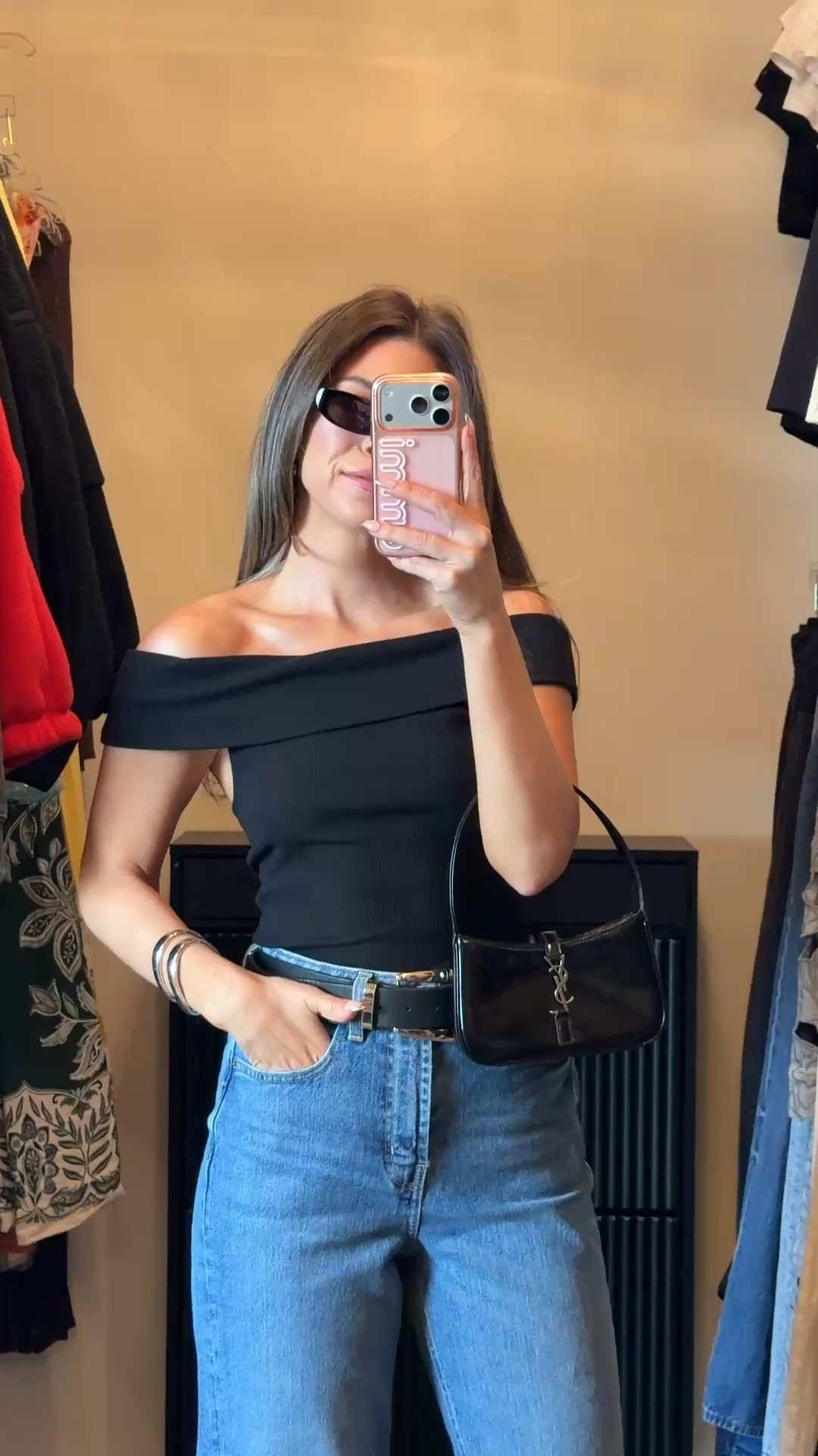 black off-the-shoulder top with medium wash jeans, black belt, and black boots 🍂

in my usual smalls & 2
long in the jeans

denim, jeans, fall outfits, fall dresses, autumn outfits, sweater dresses, midi dresses, long sleeve dresses, casual outfits, thanksgiving outfits, family photo outfits, date night outfits, work outfits, fall fashion, autumn fashion, cozy outfits, transitional outfits, neutral outfits, everyday outfits, weekend outfits, women's fashion

#LTKU #LTKSeasonal #LTKgrwm