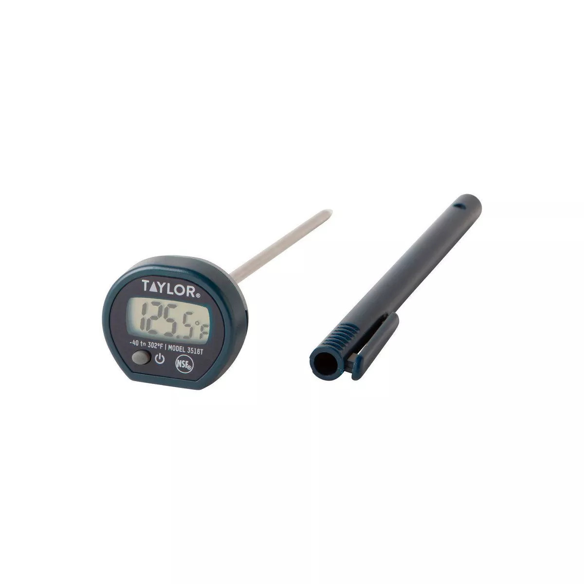 Taylor Digital Instant-Read Pocket Kitchen Meat Cooking Thermometer: Quick Read, Navy Blue, Digit... | Target