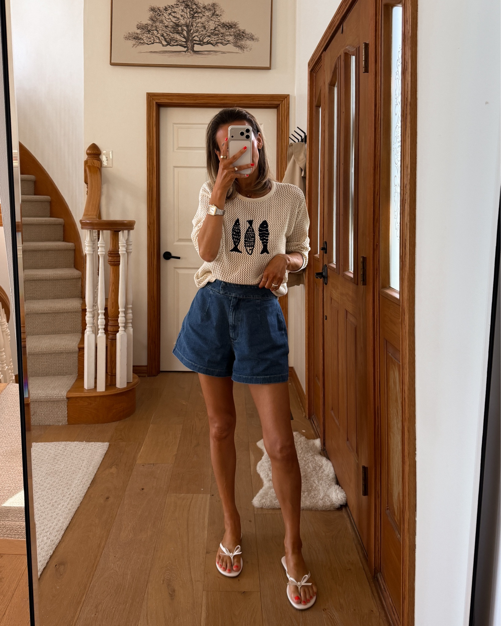 What I wore to my nail appointment and errands day today! Size xs on both pieces!

#LTKootd #LTKOver40 #LTKSeasonal
