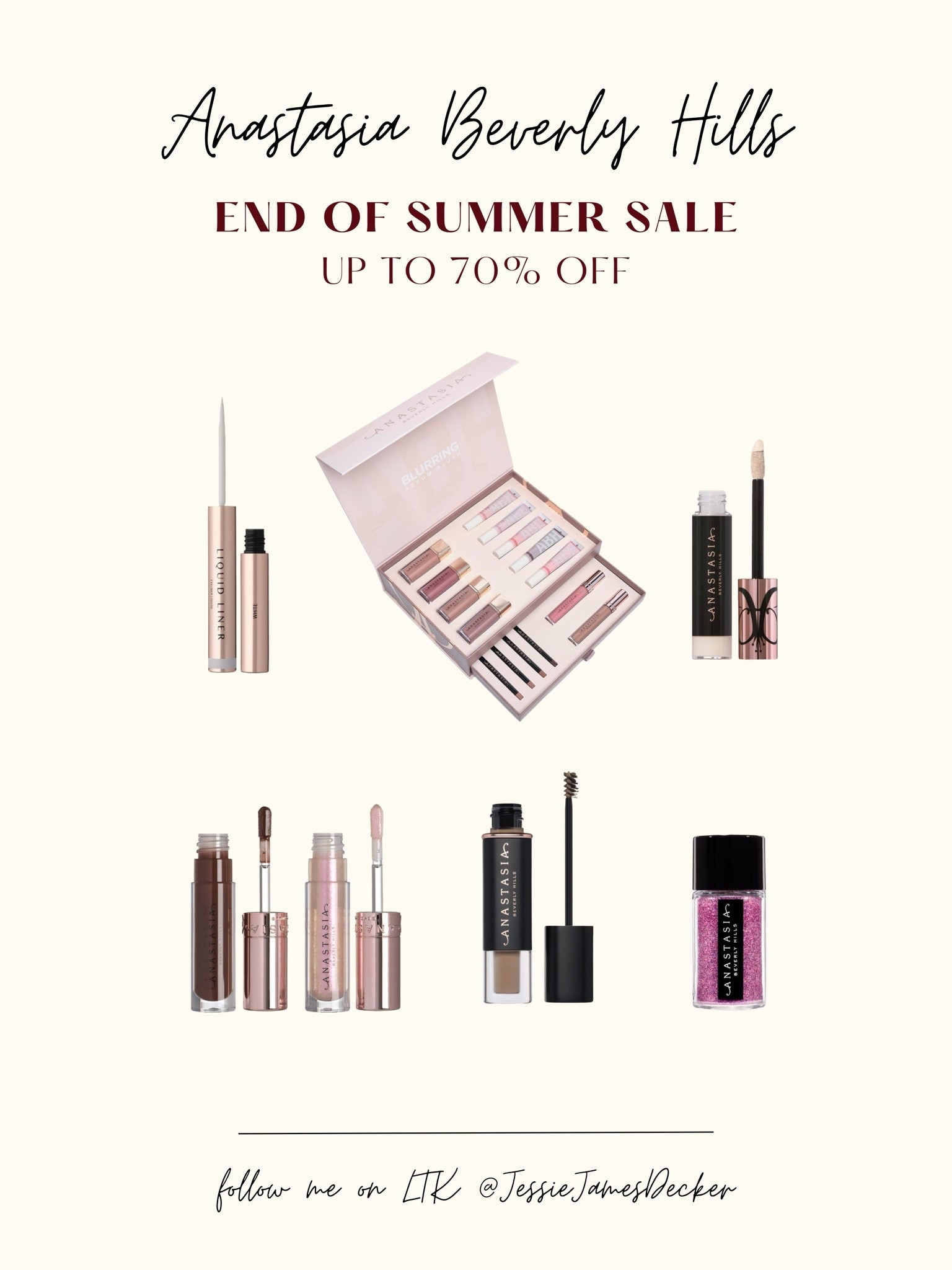 End of Summer Sale: Up to 70% off!

#LTKgrwm #LTKSaleAlert #LTKBeauty
