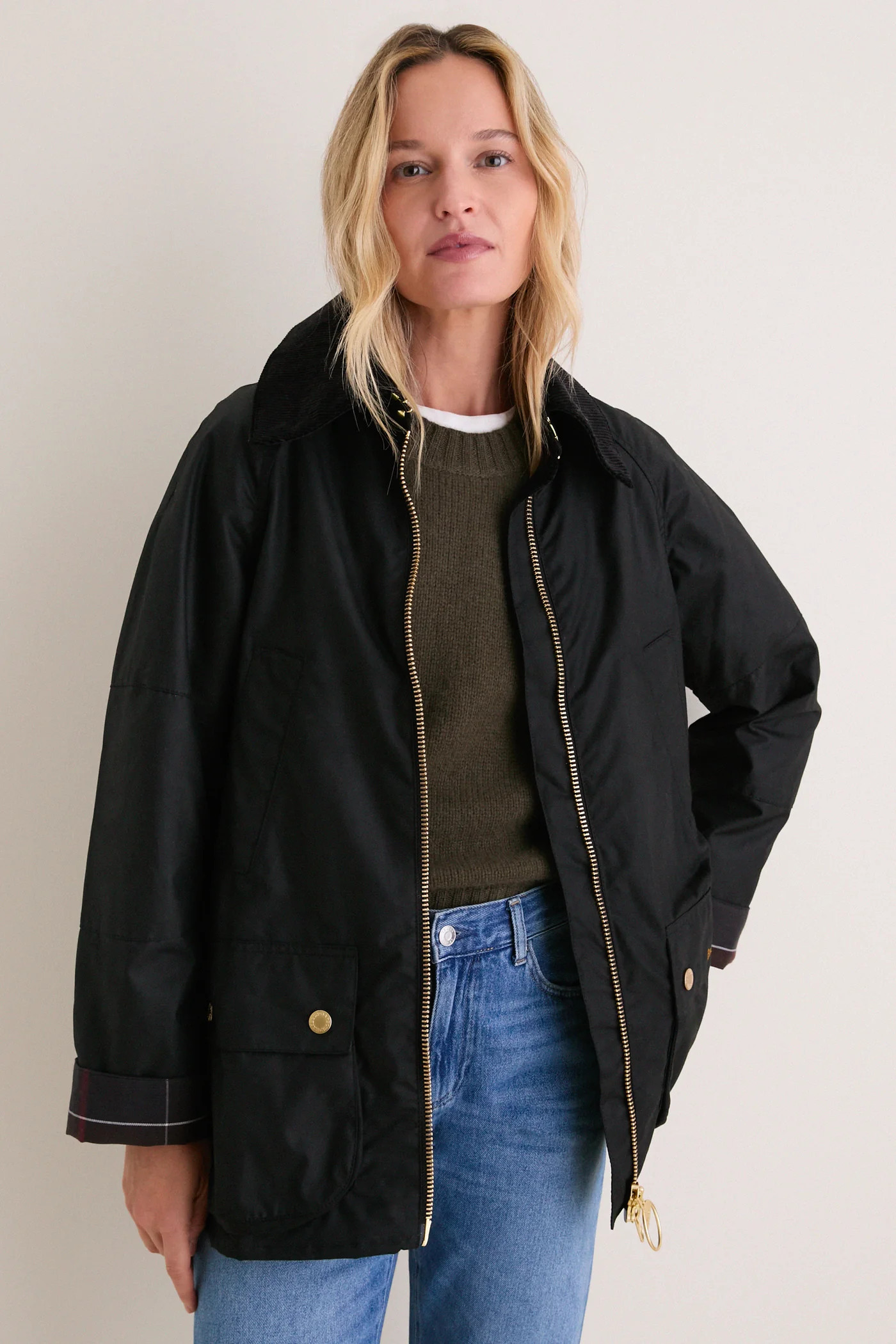 Black Allerston Wax Jacket | Tuckernuck (US)