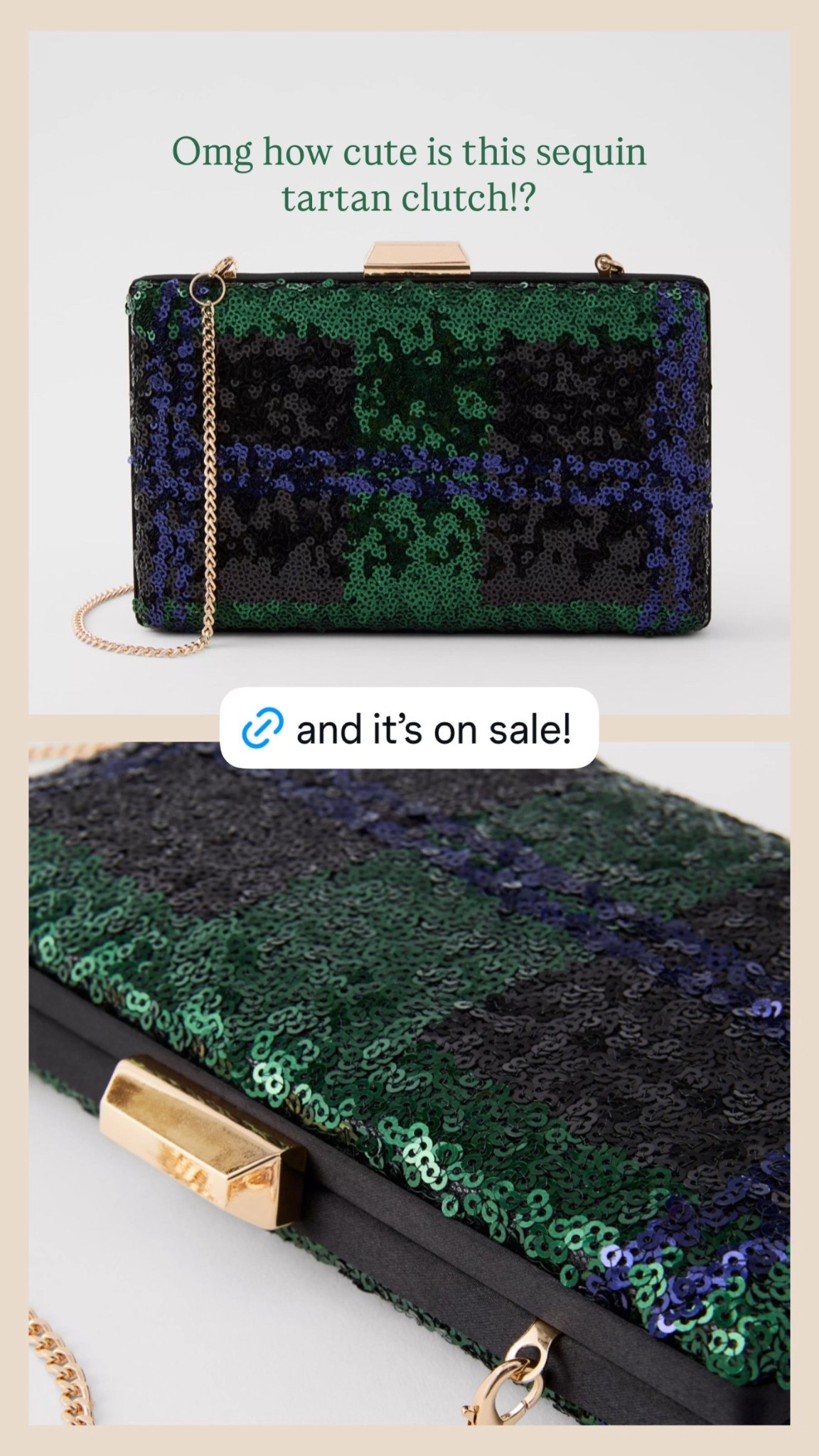 The cutest sparkly tartan purse! And it’s on sale! 🎉✨💚

#LTKFindsUnder100 #LTKHoliday #LTKSaleAlert