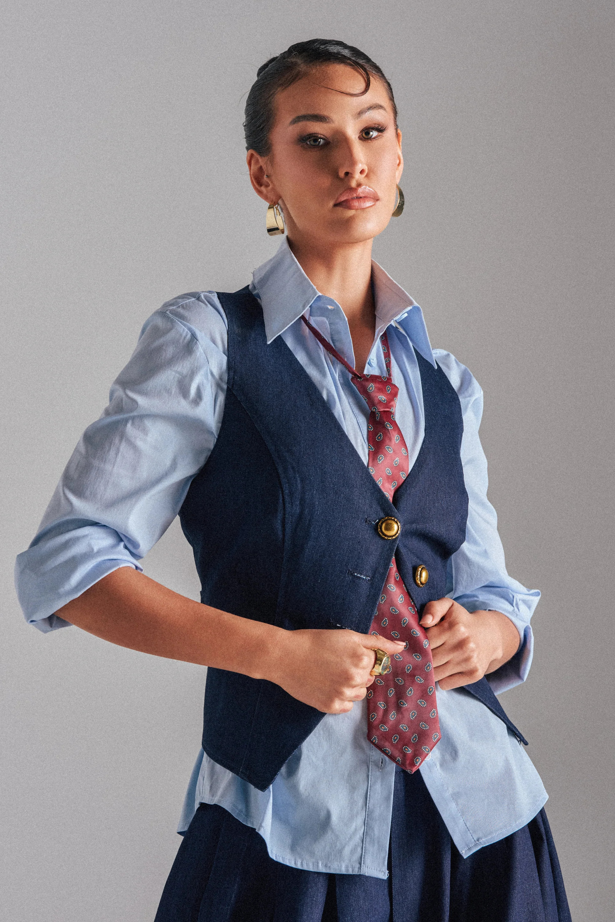 AKIRA Business In The Front Vest | Size 2X | AKIRA