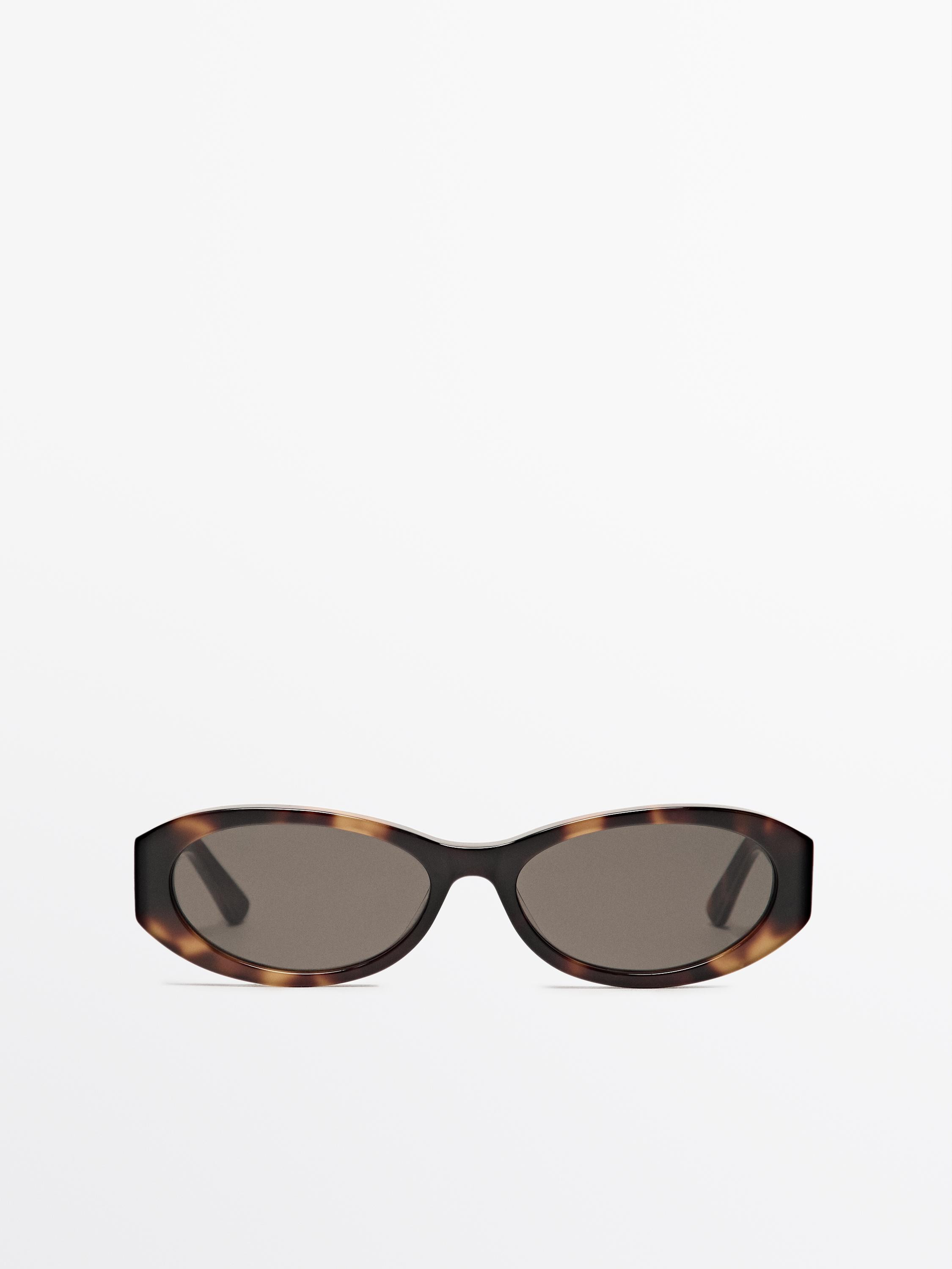 Small oval sunglasses | Massimo Dutti UK