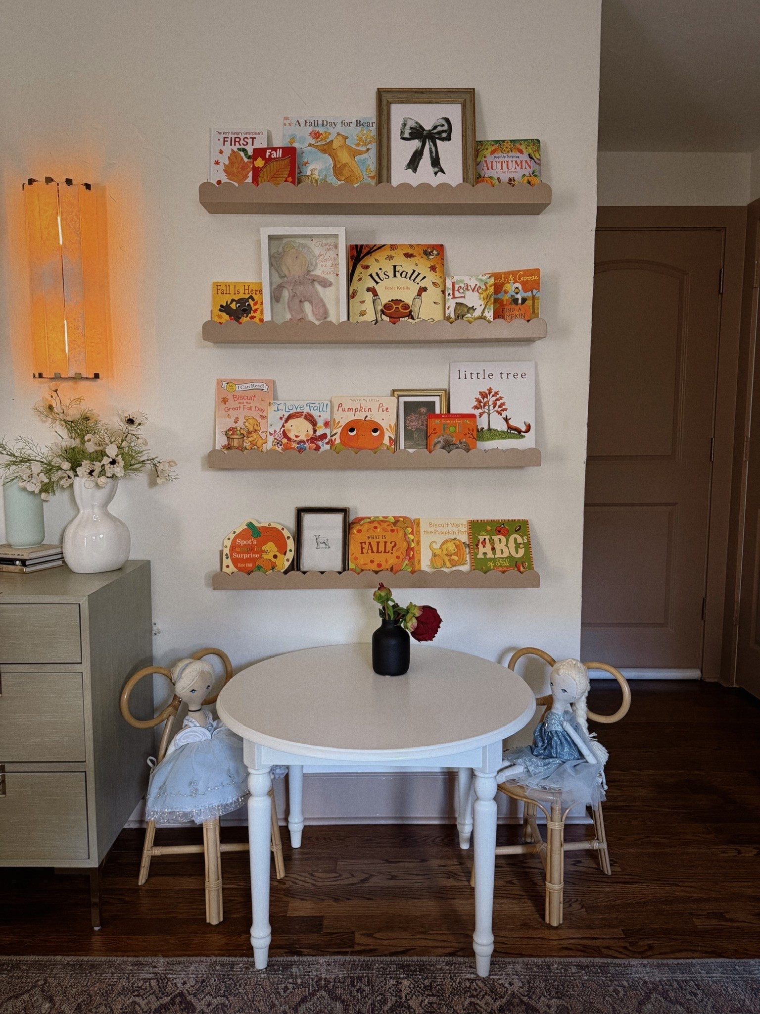 JAMES' FALL BOOKSHELVES 🍂🤎