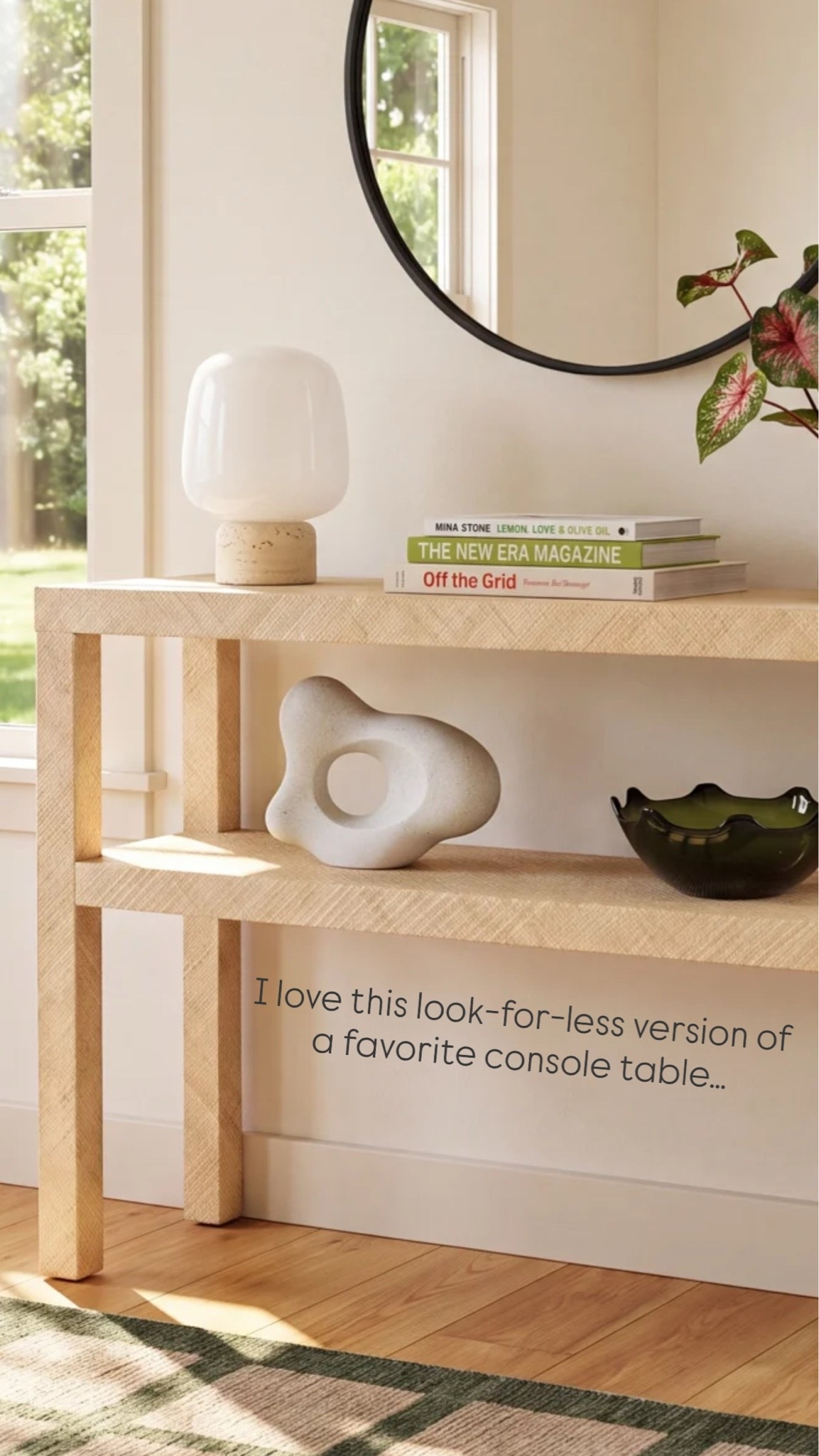 I love this look-for-less version of a favorite console table…

#LTKSaleAlert #LTKHome #LTKdayinmylife