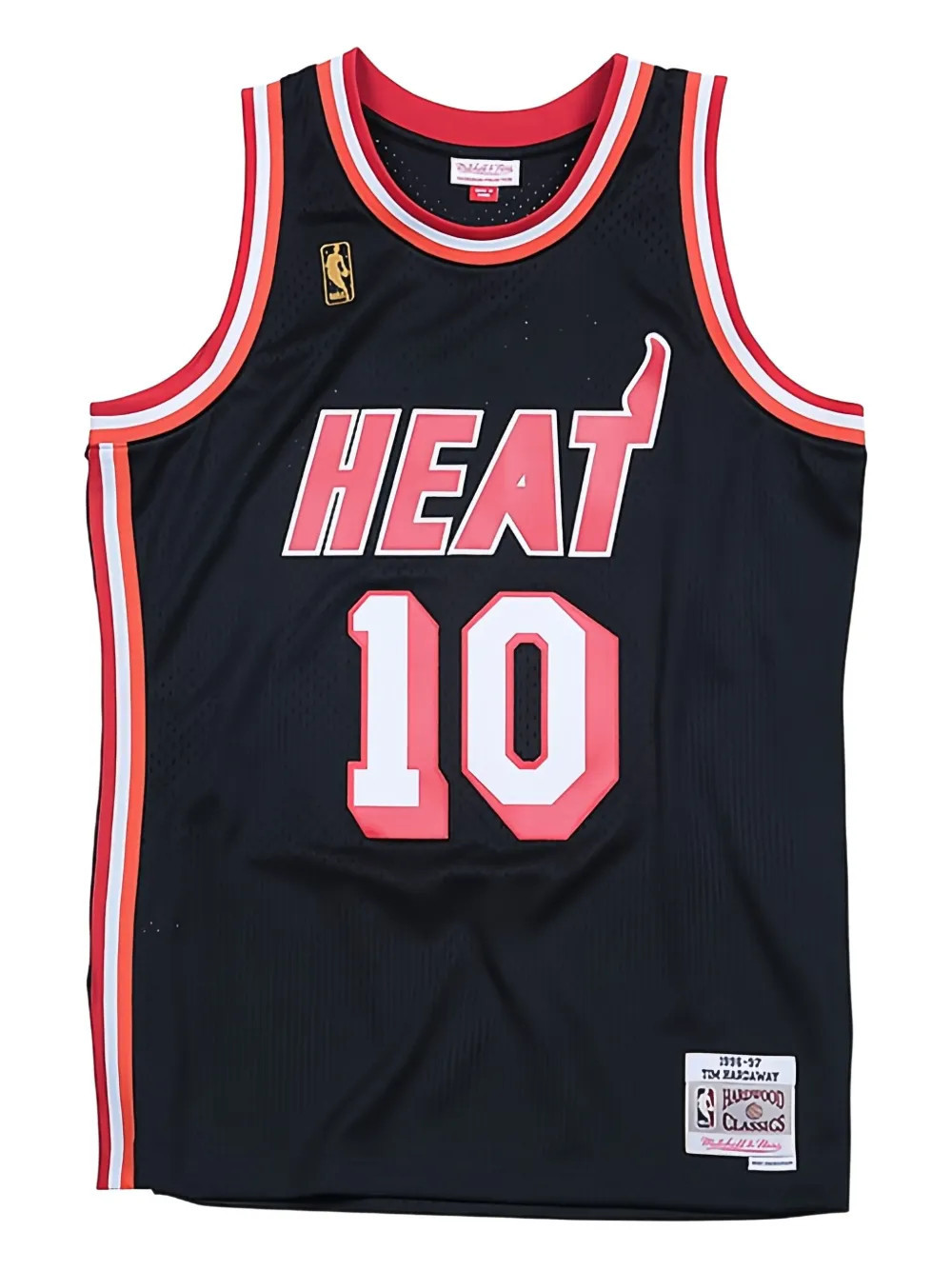 Mitchell & Ness NBA Miami Heat jersey - Black | Farfetch Global