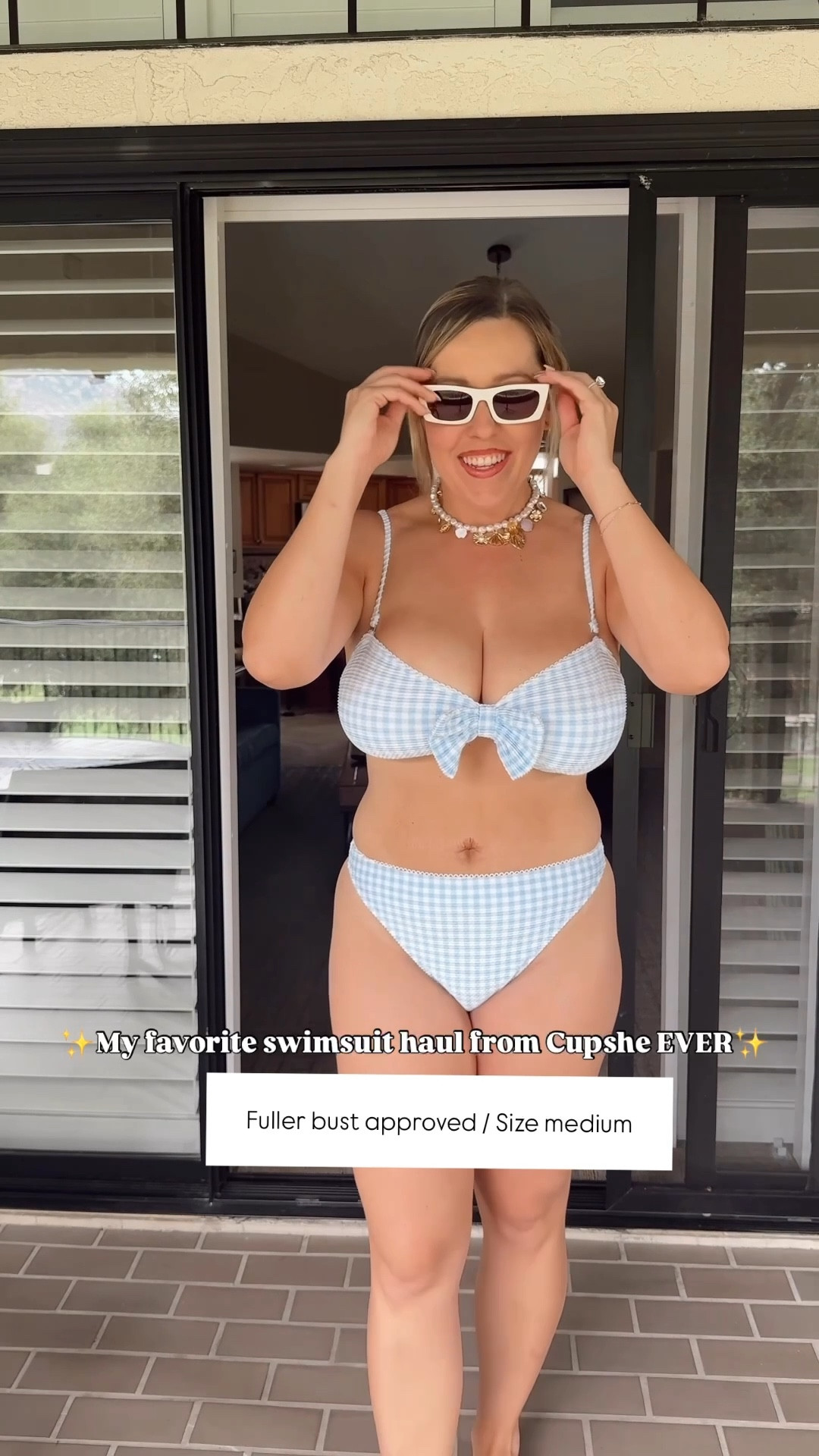 literally found the cutest new bikinis + swimwear from the @cupshe x @kelseyanderson collection!!! 🩵🐚👙☀️

Use code: Britta15 to save / size medium in all ✨ but size large for the top

CupshexKelseyAndersson affordable fashion Cupshe summer style bikini fuller bust swim

#LTKShoeCrush #LTKSwim #LTKSummerEdit