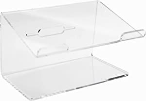 russell+hazel Acrylic Laptop Stand, Desktop Organization, Clear, 14” W x 12.125” L x 8.75” ... | Amazon (US)