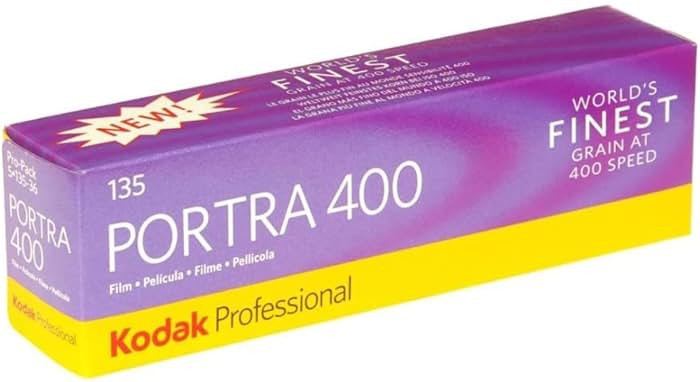 KODAK Portra 400 Professional ISO 400, 35mm, 36 Exposures, Color Negative Film (5 Roll per Pack ) | Amazon (US)