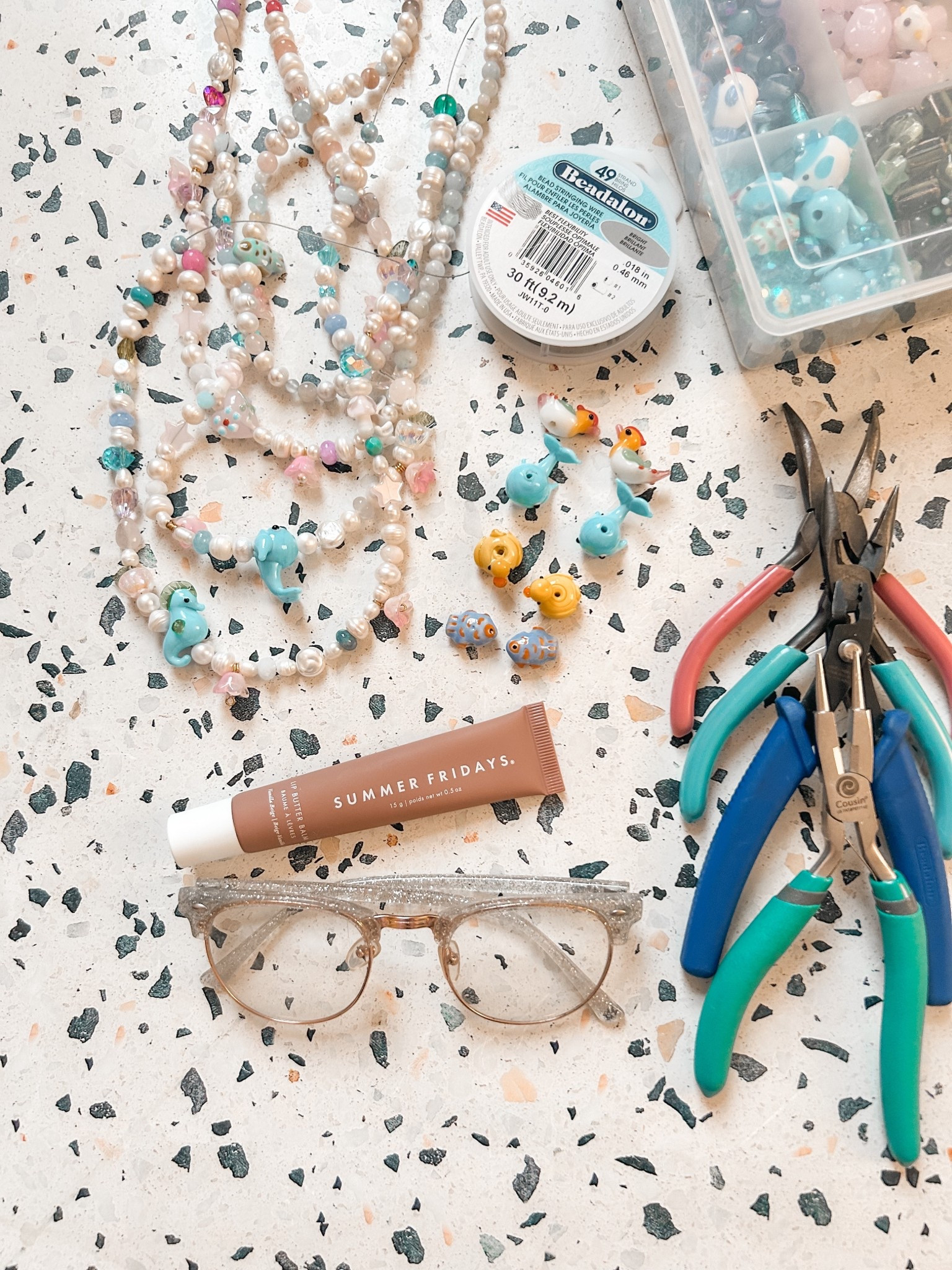 Small biz BTS: jewelry making with all the beads ✨
Sneak peek of what’s on my work table today. Tap to shop my tools and favorites on LTK.


analog supplies, analog bag, beadtok, beaded necklace, diy necklace, beaded jewelry, small biz, Michael’s finds, small business owner, amazon finds, jewelry maker

#LTKdayinmylife #LTKspringtrends
