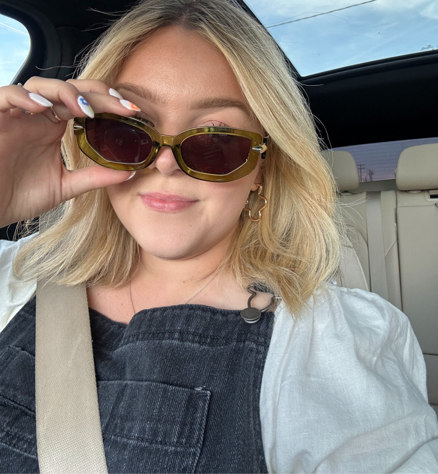 Loving these sunnies!! 👽

#LTKBeauty #LTKSeasonal #LTKMidsize