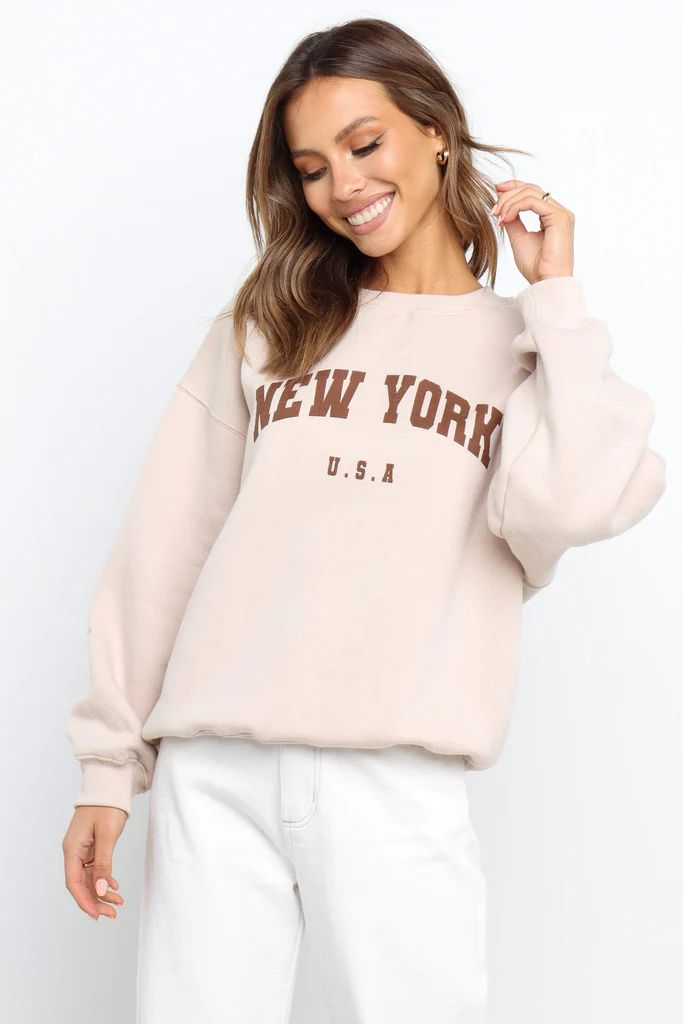 Manhattan Sweater - Beige | Petal & Pup (AU)