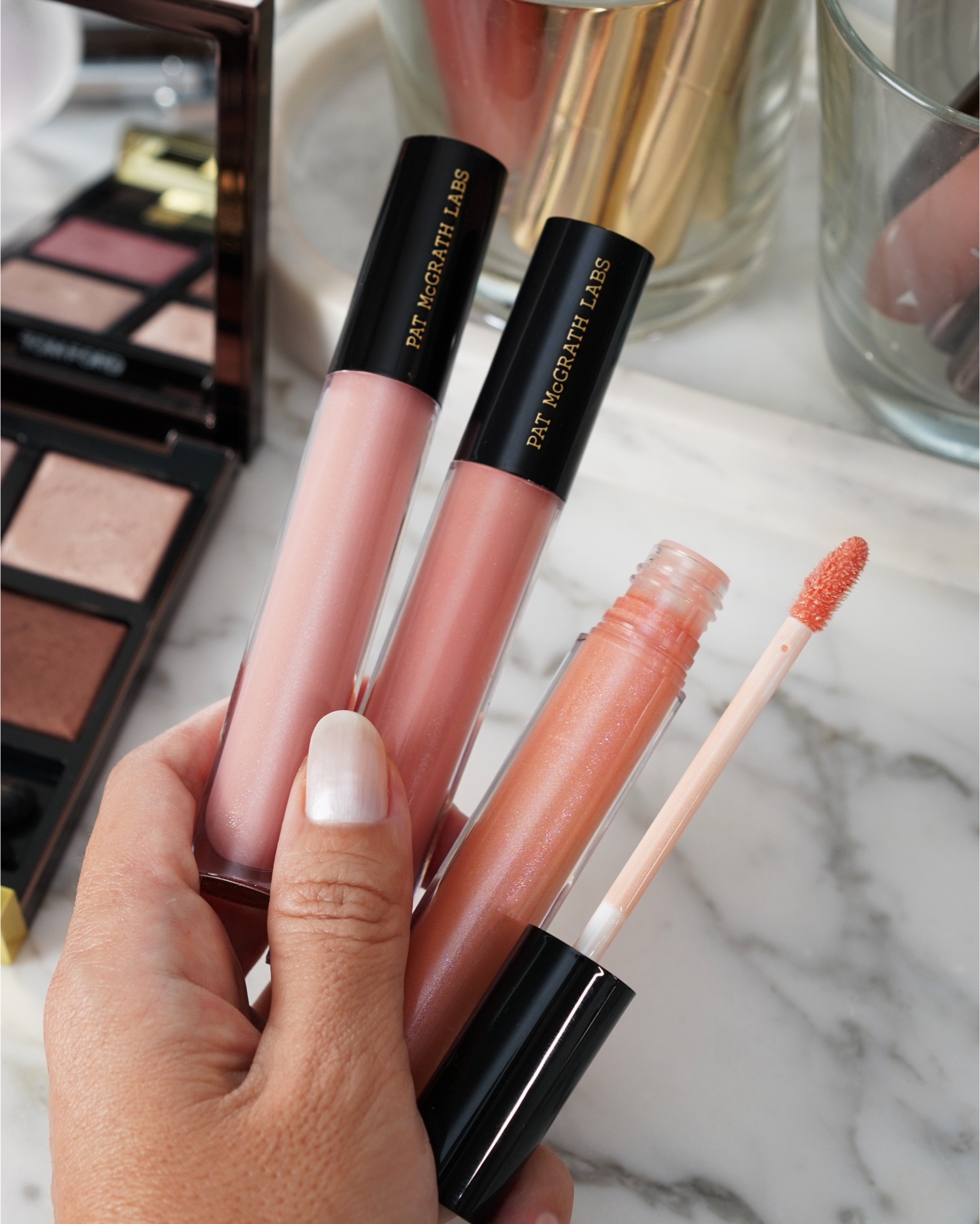 Pat McGrath LUST Gloss - the best smooth gloss on the market

Love Potion
Nude Venus
Peach Perversion (shade worn)

#LTKBeauty