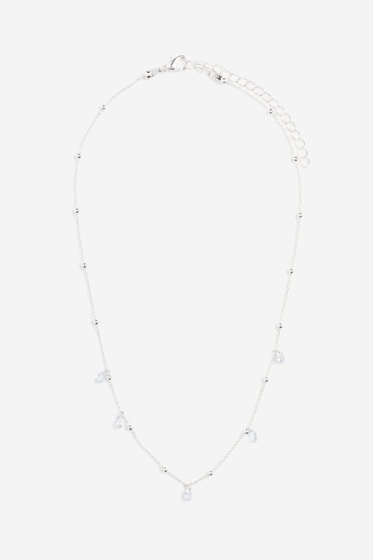 Rhinestone-pendant Necklace | H&M (US + CA)